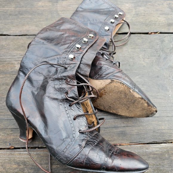 Norma Kamali 1980's boots - Picture 1 of 4